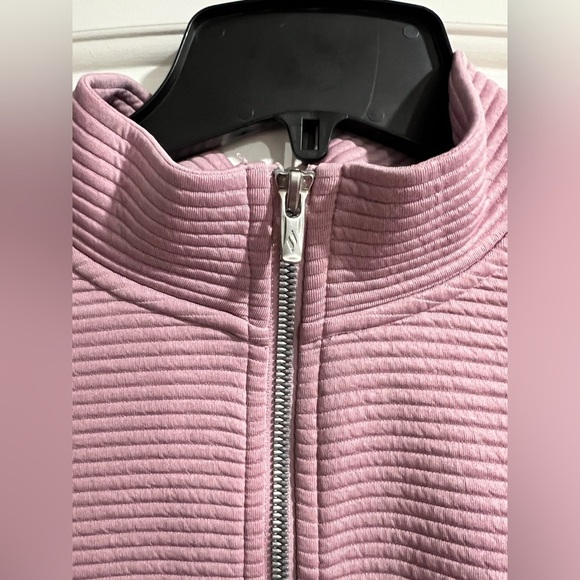 Light mauve pink Skechers zip up top XL women’s - Picture 3 of 9